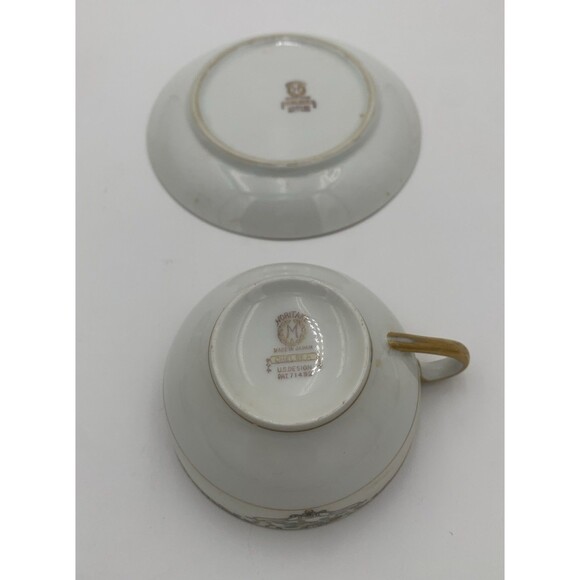 Antique Noritake chelsea 5 Tea Cup and Saucer Set Made in Japan - Picture 11 of 11